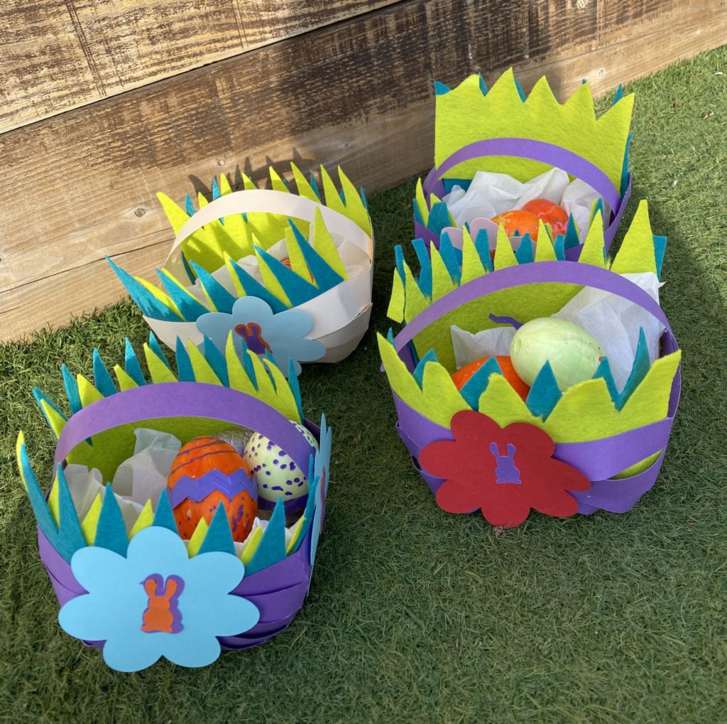 cestos infantil pascua