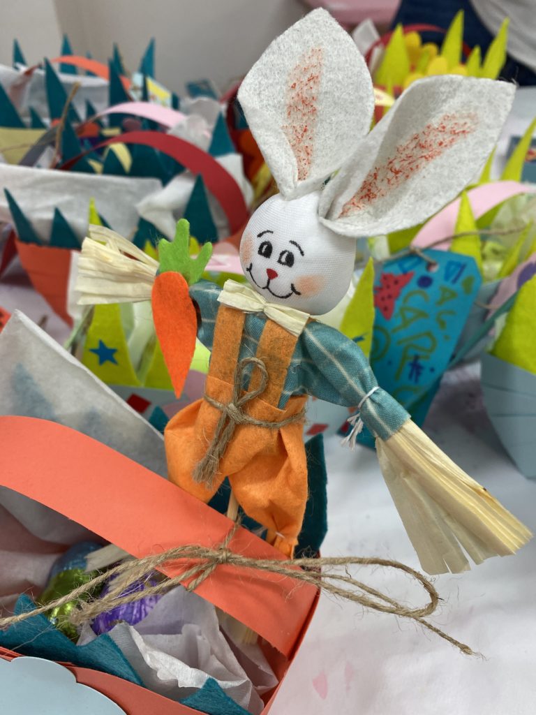 manualidad pascua para niños