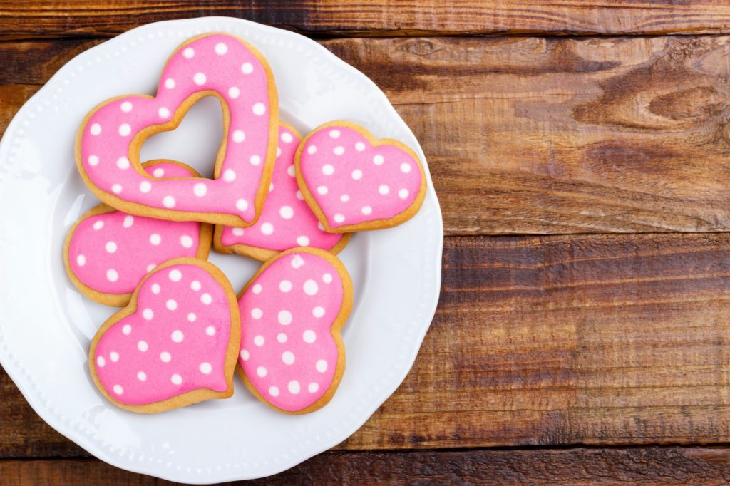 Valentine's day cookies